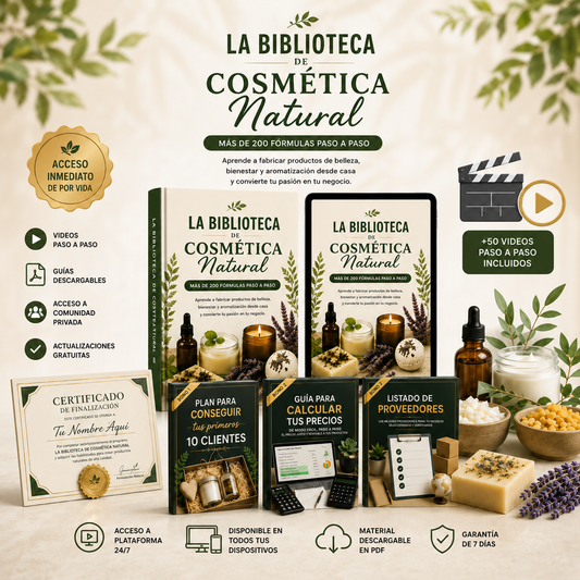 La Biblioteca de Cosmética Natural