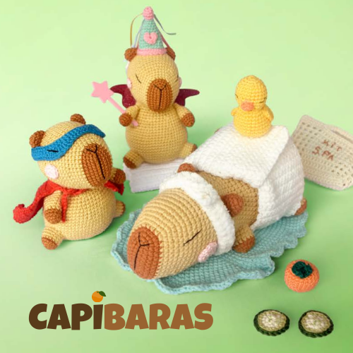 Pack Capibaras Tendencia